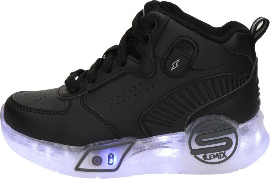 Skechers s-Lights Remix sneakers zwart Synthetisch Heren