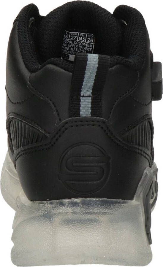 Skechers s-Lights Remix sneakers zwart Synthetisch Heren