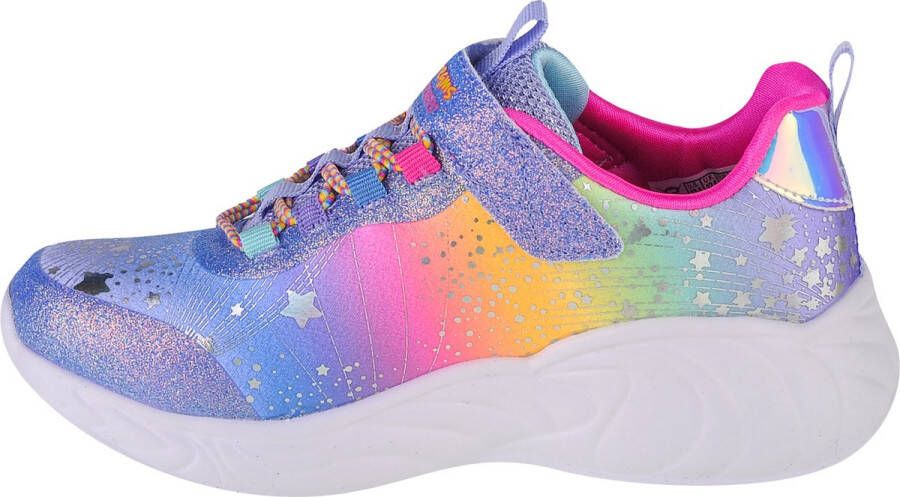 Skechers S Lights-Unicorn Dreams Meisjes Sneakers Blauw