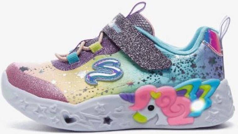 Skechers S Lights-Unicorn Dreams Meisjes Sneakers Paars Multicolour