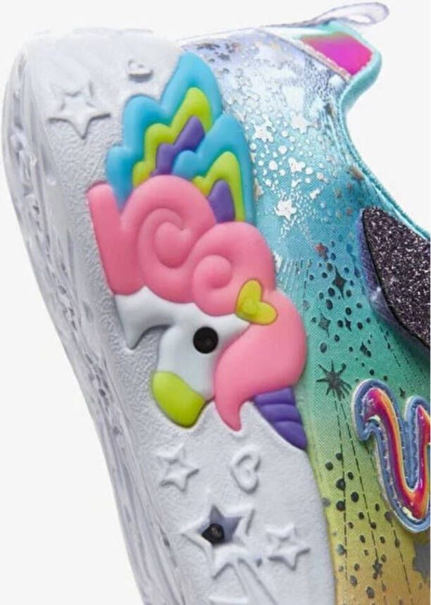 Skechers S Lights-Unicorn Dreams Meisjes Sneakers Paars Multicolour