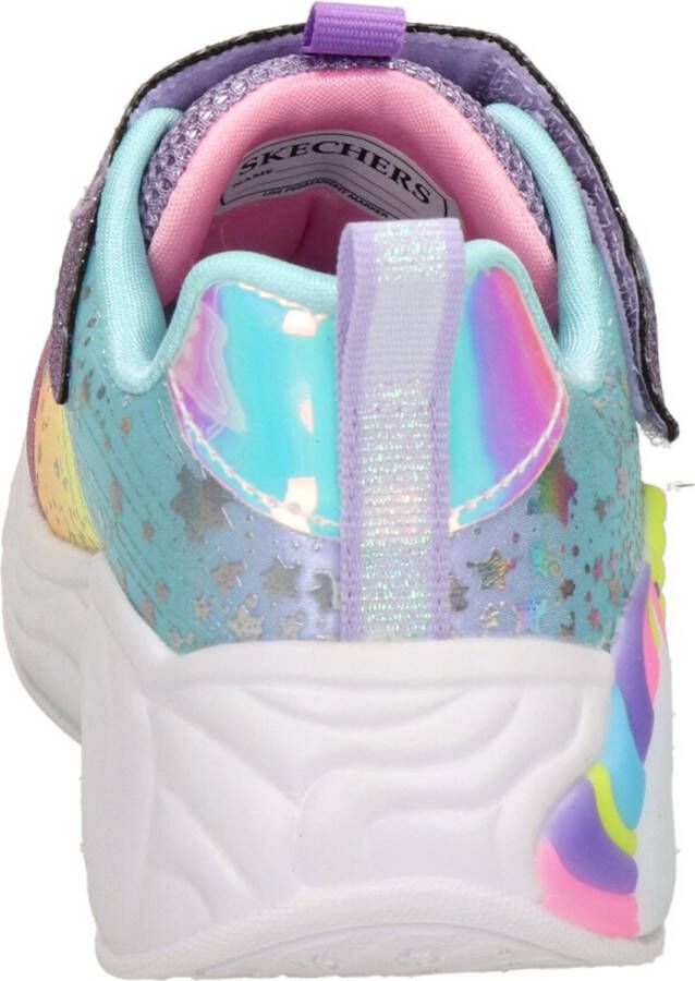 Skechers S Lights-Unicorn Dreams Meisjes Sneakers Paars Multicolour