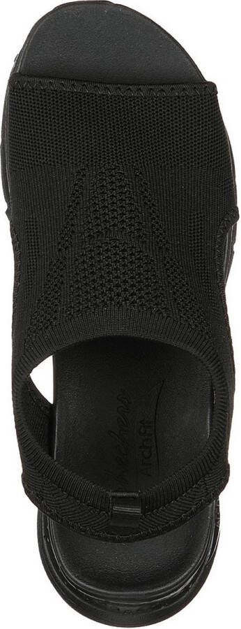 Skechers Arch Fit–City Catch 119236 BBK Vrouwen Zwart Sandalen - Foto 2