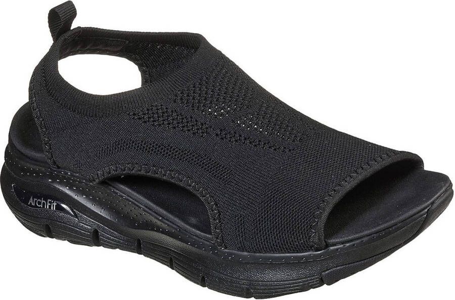 Skechers Arch Fit–City Catch 119236 BBK Vrouwen Zwart Sandalen - Foto 4