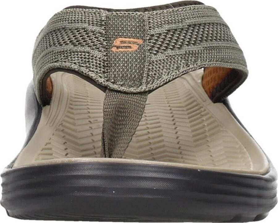 Skechers Sargo Relaxed Fit slippers bruin