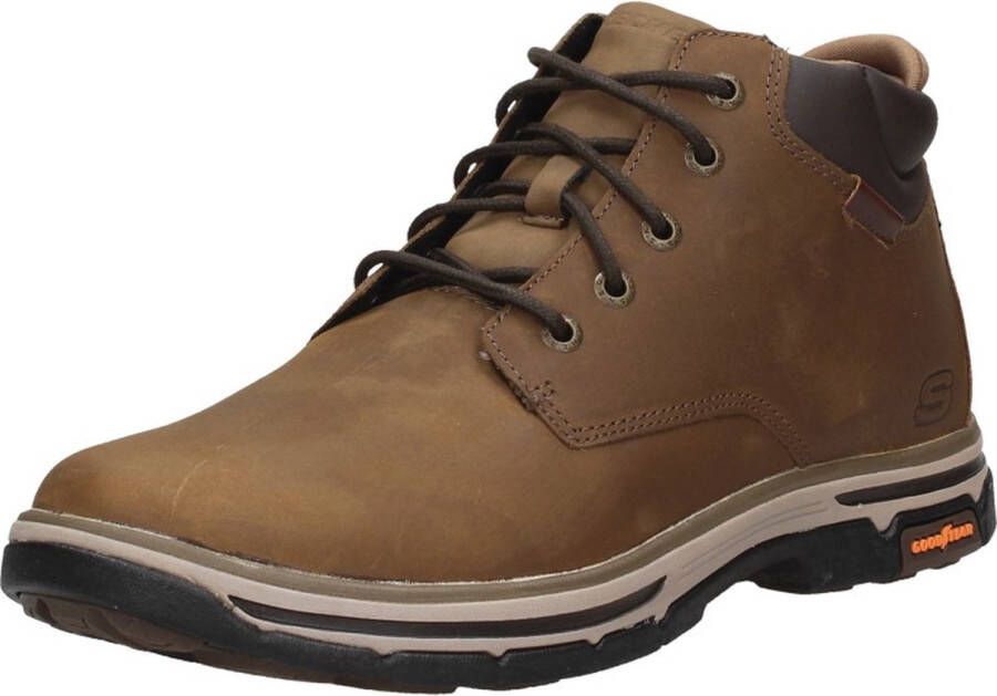 Skechers Relaxed Fit: Segment 2.0 Brogden Veterschoenen Hoog middel bruin - Foto 9