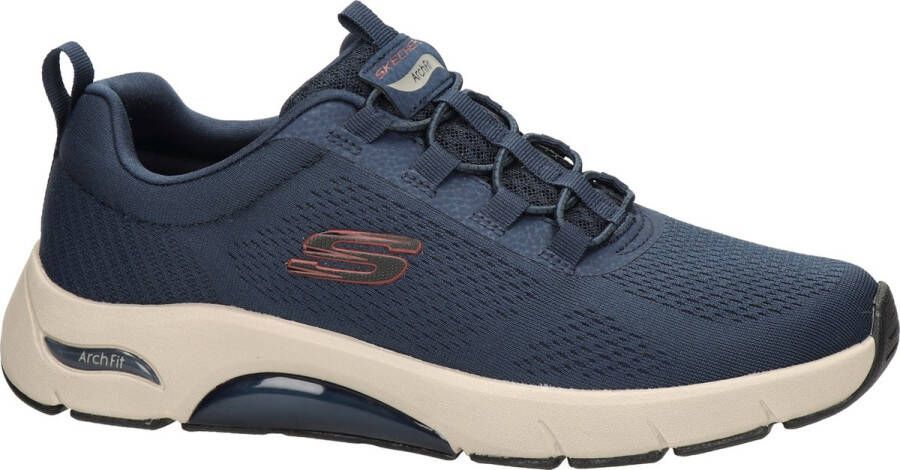 Skechers Skech-Air Arch Fit Billo Heren Instappers Donkerblauw