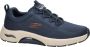 Skechers Skech-Air Arch Fit Billo Heren Instappers Donkerblauw - Thumbnail 6