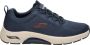 Skechers Skech-Air Arch Fit Billo Heren Instappers Donkerblauw - Thumbnail 9