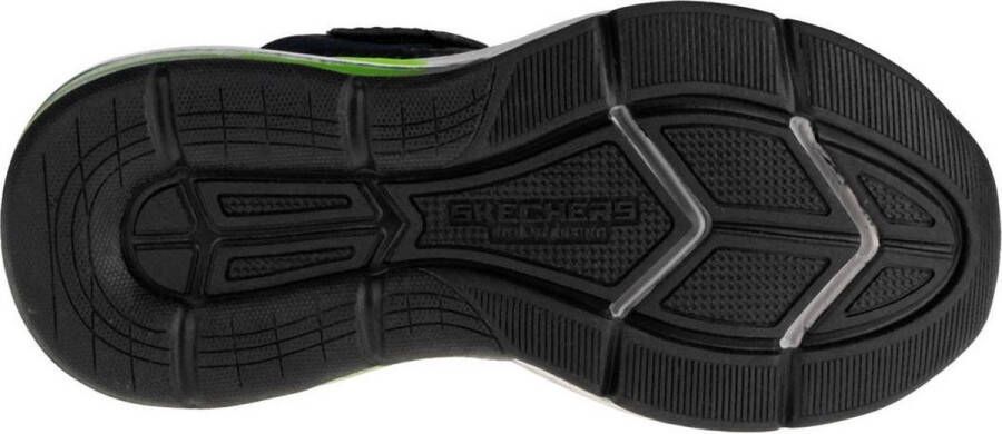 Skechers Skech-Air Blast Tallix 97743L-BBLM voor een jongen Zwart Sportschoenen Sneakers