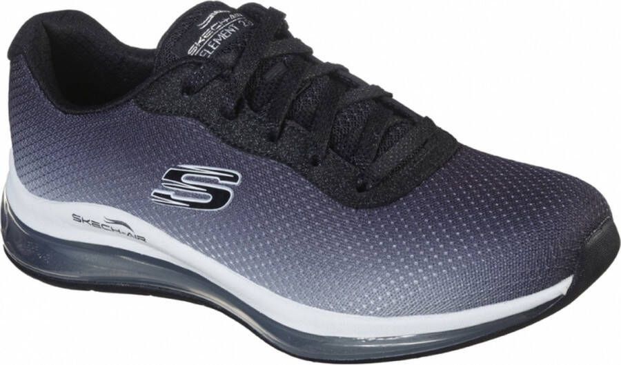 Skechers Skech Air Element 2.0 Dames Sneakers Black White - Foto 7