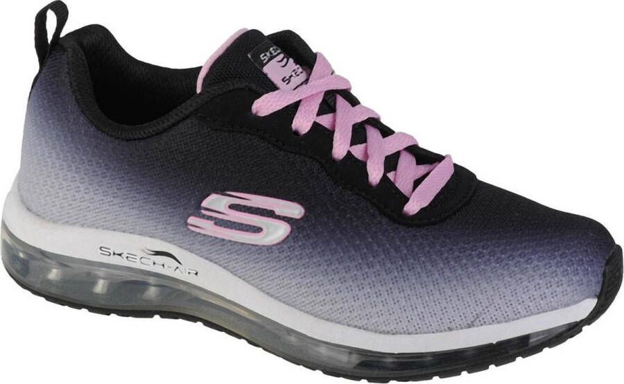 Skechers Skech-Air Element zwart roze sneakers kids (84255L BKLP)