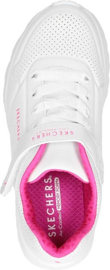 Skechers Skecher Uno Lite meisjes sneaker Wit