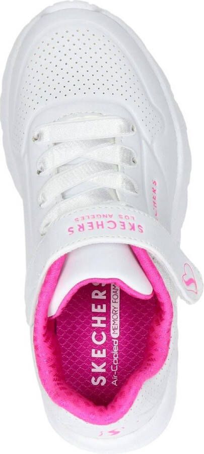 Skechers Skecher Uno Lite meisjes sneaker Wit