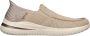 Skechers Slip-Ins Delson 3.0 Cabrino Vegan instapper Beige Heren - Thumbnail 12