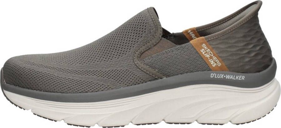 Skechers Slip-Ins: D'Lux Walker Orford Sportief donkerbruin