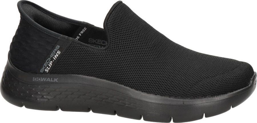 Skechers Go Walk Flex Slip-ins 216491-BBK Mannen Zwart Sneakers