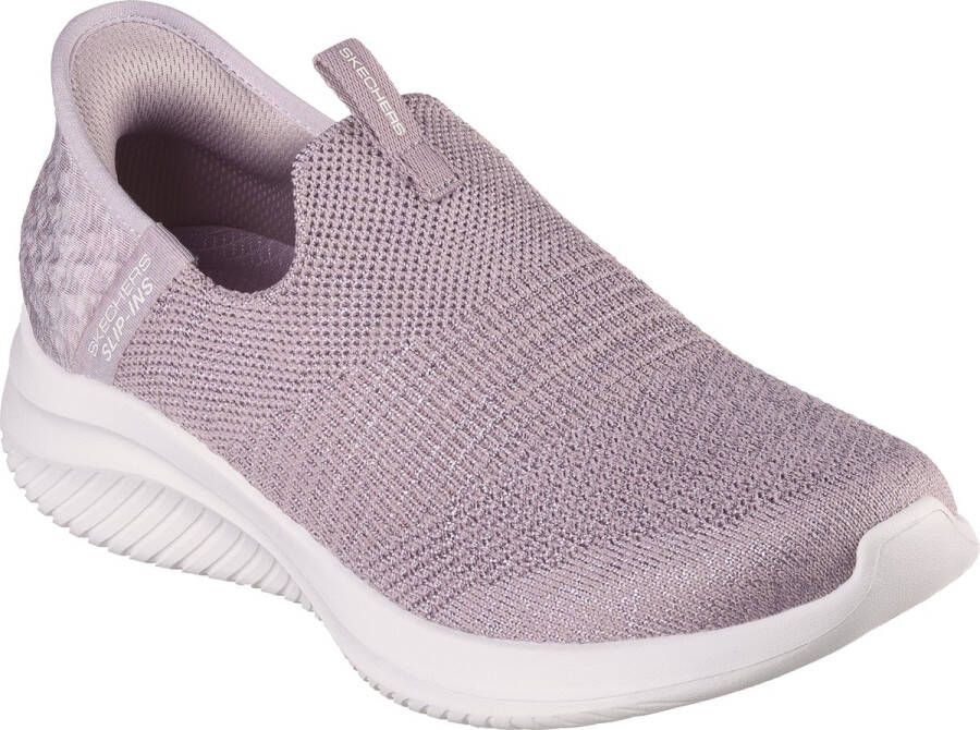 Skechers Slip On Ultra Flex 3.0 Sneakers taupe Dames