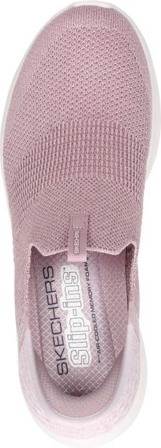 Skechers Slip On Ultra Flex 3.0 Sneakers taupe Dames