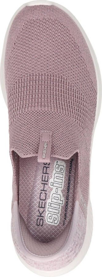 Skechers Slip On Ultra Flex 3.0 Sneakers taupe Dames