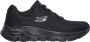 Skechers Sneaker Arch Fit 149057 BBK Zwart Machine Washable 5½ 38½ - Thumbnail 12