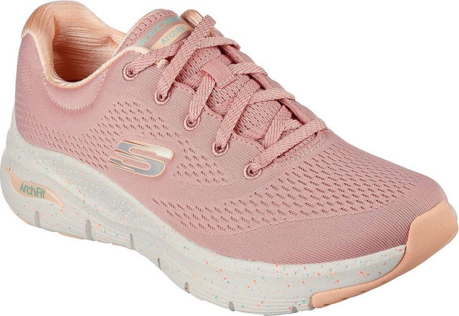 Skechers Sneaker Arch Fit 149566 PKMT Roze Multi Machine Washable