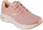 Skechers Sneaker Arch Fit 149566 PKMT Roze Multi Machine Washable - Thumbnail 8