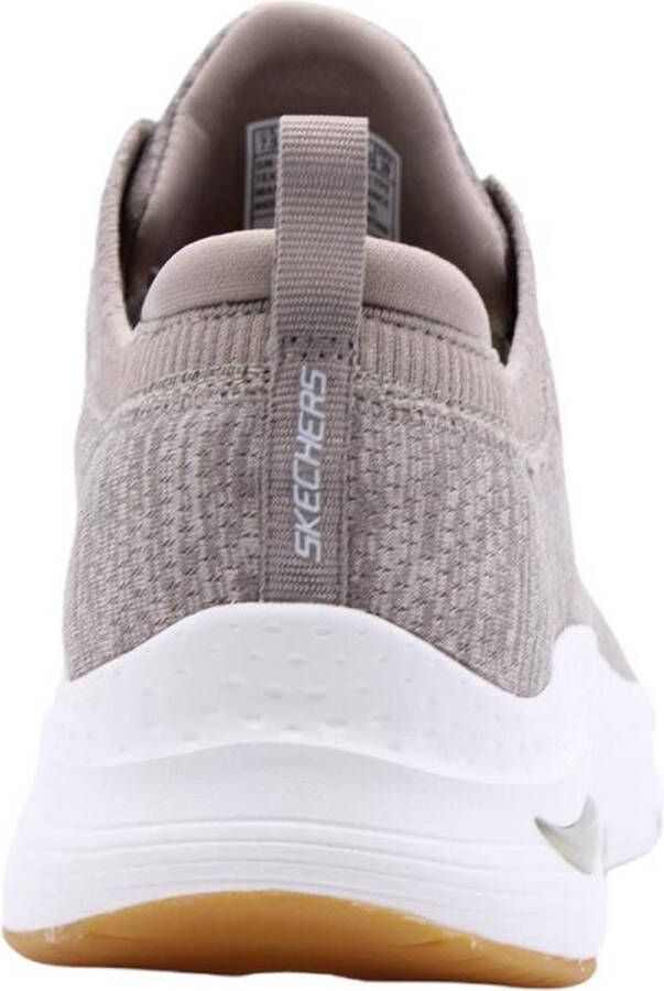 Skechers Arch Fit S-Miles- Mile Makers Dames Sneakers Taupe - Foto 3