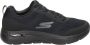 Skechers GO WALK ARCH FIT-IDYLLIC Mens Black Black - Thumbnail 6