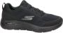 Skechers GO WALK ARCH FIT-IDYLLIC Mens Black Black - Thumbnail 16