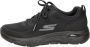 Skechers GO WALK ARCH FIT-IDYLLIC Mens Black Black - Thumbnail 21