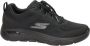 Skechers GO WALK ARCH FIT-IDYLLIC Mens Black Black - Thumbnail 23