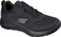 Skechers GO WALK ARCH FIT-IDYLLIC Mens Black Black - Thumbnail 26