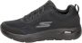 Skechers GO WALK ARCH FIT-IDYLLIC Mens Black Black - Thumbnail 34