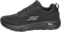 Skechers GO WALK ARCH FIT-IDYLLIC Mens Black Black - Thumbnail 11