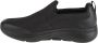 Skechers Go Walk Arch Fit-Togpath 216121-BBK Mannen Zwart Sneakers - Thumbnail 4