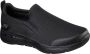 Skechers Go Walk Arch Fit-Togpath 216121-BBK Mannen Zwart Sneakers - Thumbnail 5