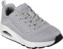 Skechers Uno Sneakers grijs Textiel - Thumbnail 5