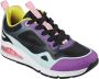 Skechers Sneakers Uno 2 Mad Air 155544 Bkmt Zwart Dames - Thumbnail 6