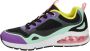 Skechers Sneakers Uno 2 Mad Air 155544 Bkmt Zwart Dames - Thumbnail 10