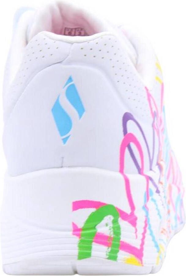 Skechers X JGoldcrown Uno Highlight Love Sneakers Dames Wit - Foto 12