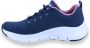 Skechers Stijlvolle Hammond Sneakers voor Dames Blauw Dames - Thumbnail 13