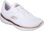 Skechers Flex Appeal 3.0 dames sportschoenen Wit Extra comfort Memory Foam - Thumbnail 4