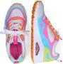 Skechers Uno Color Steps Meisjes Sneakers Multicolour - Thumbnail 10