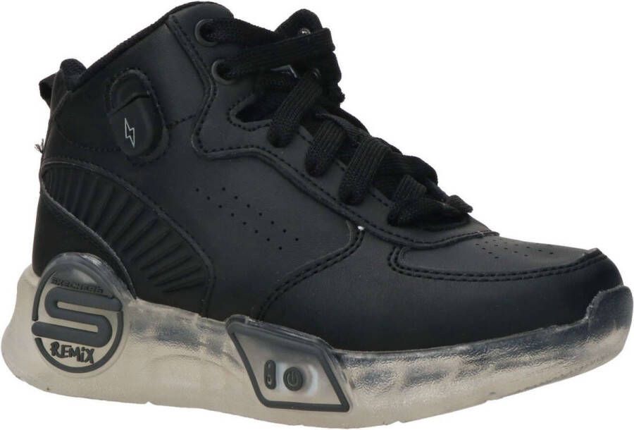 Skechers Sneakers zwart Textiel