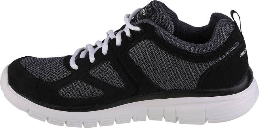 Skechers Burns-Agoura 52635-BKW Mannen Grijs Sneakers Sportschoenen