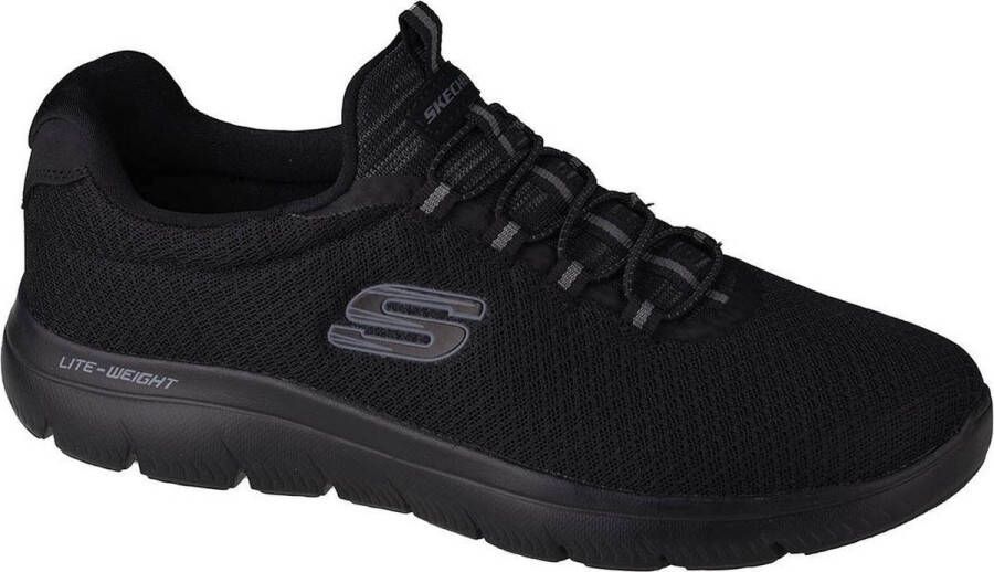 Skechers Sport Heren SUMMITS Sneakers Instappers Heren Zwart