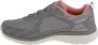 Skechers Bountiful Purist 149220 GYCL Vrouwen Grijs Sneakers Sportschoenen - Thumbnail 4