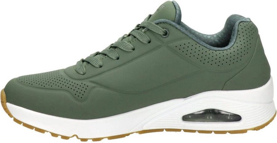 Skechers Street heren sneaker Groen