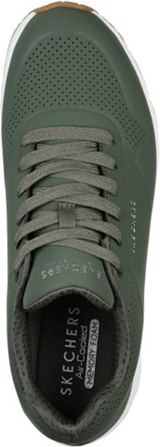 Skechers Street heren sneaker Groen